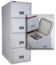 Media Storage Cabinet